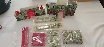 Louis Marx Medieval Castle Playset.  Pieces Are Sealed  In Bags • $112