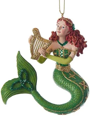 Kurt Adler Ireland International Mermaid Ornament • $18.99