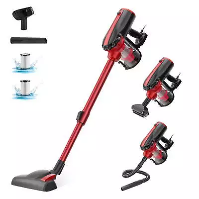 Moosoo Corded Stick Vacuum Cleaner • $35.19