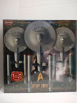 Polar Lights #993M Star Trek U.S.S. Enterprise Build 1 Of 3 Ways - 1/350 Model • $152.99