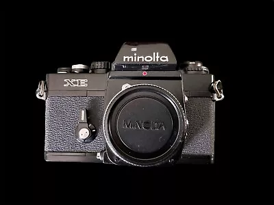 Minolta XE Camera Black Finish  Mint Condition  CLA'd  Tested And Working • $120