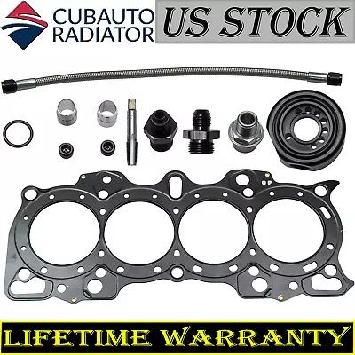 LS VTEC Full Conversion Kit W/ Head Gasket For Honda Acura B20 84mm ALLOYWORKS • $114.95