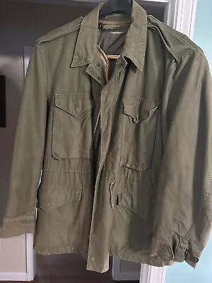 Vintage Korean War Era M-1951 Field Jacket W/ Liner US Army Military Coat M/L • $76