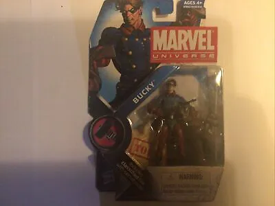 Bucky Marvel Universe 010 Series 2 New & Sealed 3.75  Inch Figure 2009 • £12