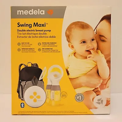 Medela Swing Maxi Baby Feeding Double Electric Breast Milk Portable Pump NEW • $140.37