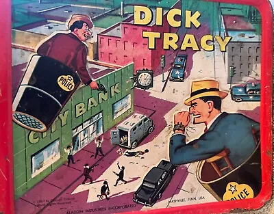 Vintage Dick Tracy Lunchbox  • $34