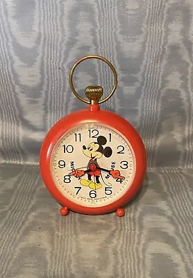 Vintage Rare Walt Disney Productions Mickey Mouse Alarm Clock  • $24.99