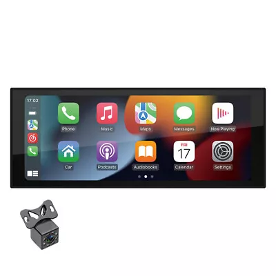 6.86  Car Video Player Stereo Radio CarPlay Android Auto Bluetooth Mirror Link • $110.60