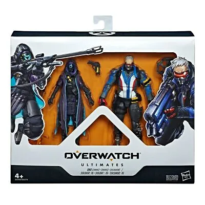 Overwatch Ultimates 2 Pack Shrike Ana & Soldier 76 • £48.94