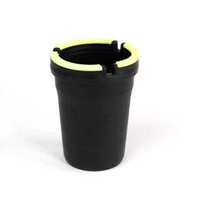 £11.99 • Buy 4 X Ashtrays With Lids Glow In The Dark Indoor Outdoor Pub Garden Car Van Summer