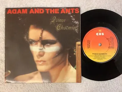 ADAM & THE ANTS Prince Charming 7  Gatefold Sleeve 1981 Pop Punk New Wave • £7.99