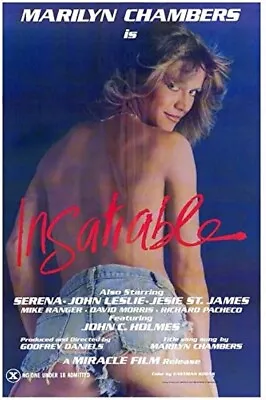  INSATIABLE  Golden Oldie From 1980 On DVD • $29.99