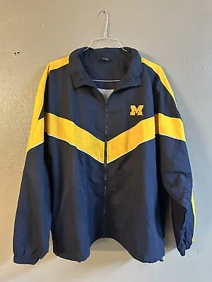 Vintage Michigan Wolverines NCAA Football Starter Jacket Size Men’s XL • $49.99