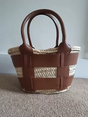 Demellier Raffia Basket Bag • £100