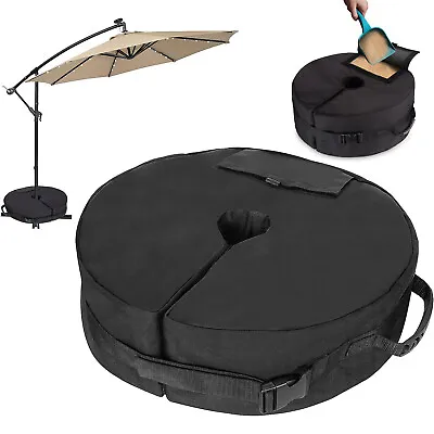 Parasol Base Weight Bag Heavy Duty Cantilever Patio Outdoor Garden Umbrella Base • £11.90