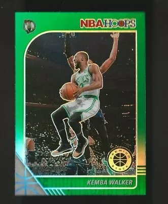 2019 Kemba Walker Hoops Premium Green Prizm #19 UCONN Celtics • $2