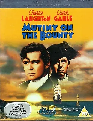 Mutiny On The Bounty (1935) Blu-ray + DVD + Exclusive Booklet [ABC][0] • £14.99