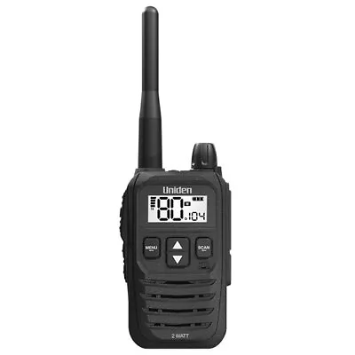 Uniden UH825 2 Watt UHF Handheld 2-Way Radio • $124.85