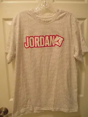 RARE Nike Air Jordan Sticker AOP Men's Basketball T-Shirt Size XL • $120