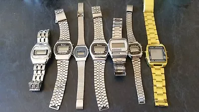 Vintage Digital Watches Seiko Time Star Bobcat Etc. • $95