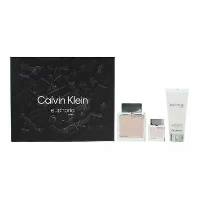 Calvin Klein Euphoria Men Eau De Toilette 100ml Gift Set For Him • £49.95