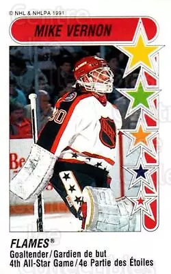 1991-92 Panini Stickers #328 Mike Vernon • $1.46