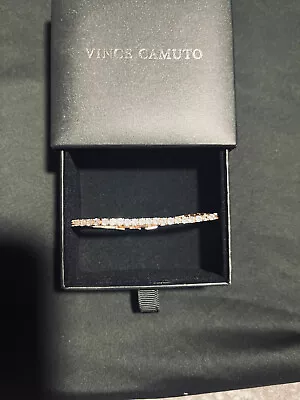 Vince Camuto RoseGold Tennis Bracelet • $50