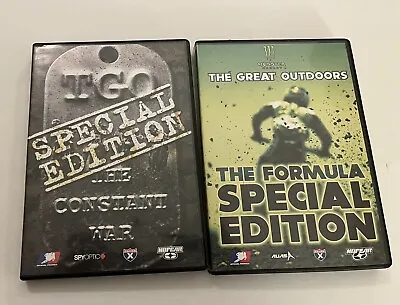 The Great Outdoors TGO Lot 2 Movies The Constant War DVD Motocross NoFear • $10
