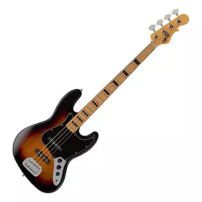 G&L Tribute Series JB 4-String Bass Guitar - 3 Tone Sunburst • $599.99