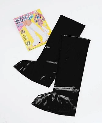 £8.99 • Buy 1960's 1970's Fancy Dress - Black Go Go Boot Tops / Covers