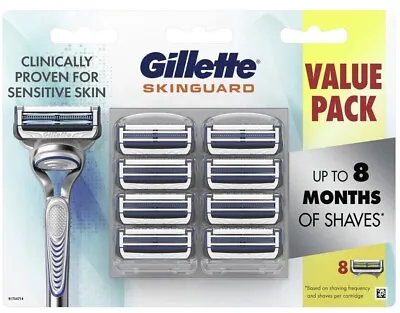 Gillette Skinguard Razor Blades - 8 Pack • $30.99