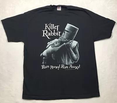 Monty Python Killer Rabbit Mens XL Shirt 100% Cotton AAA 2005 Y2K Tee Funny • $18.80