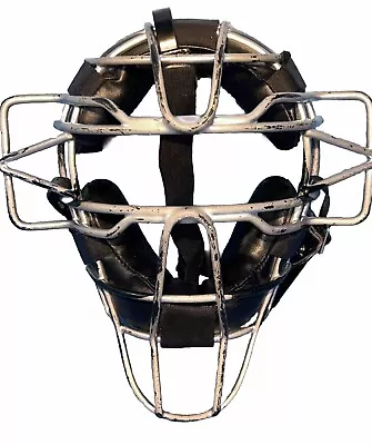 Markwort YMEXT Catcher’s Mask Vintage Black Padded Metal Cage Sports Baseball • $21.95