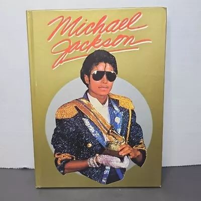 Michael Jackson Hardcover 32 Page Picture Book Vintage Uk 1984 • $14.99