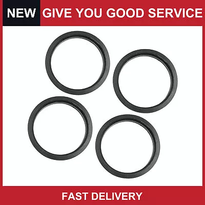 Universal Car Hub Centric Rings Wheel Bore Center 73.1 To 63.4mm Black Pack Of 4 • $9.29