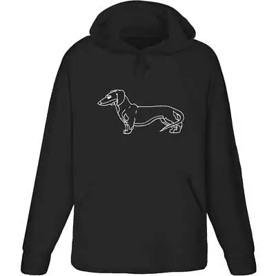 'Dachshund' Adult Hoodie / Hooded Sweater (HO023442) • $31.10