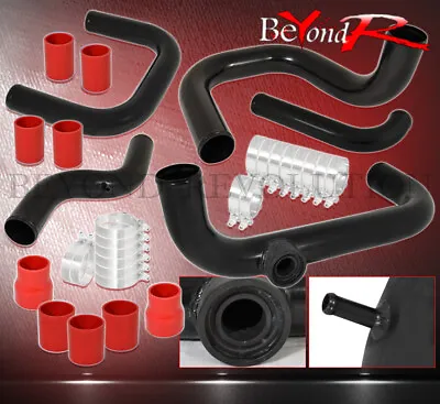 For 96-00 Civic B/D-Series Turbo Cnc Piping Kit Bov Adapter Flange Red Coupler • $136.99