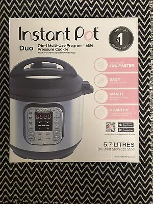 Instant Pot Duo 5.7L 7-in-1 Pressure Cooker • £44.99