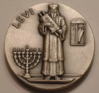 Twelve Tribes Of Israel:  LEVI  2.2 Oz  .999 Fine SILVER MEDAL MACO Medallic • $67.72