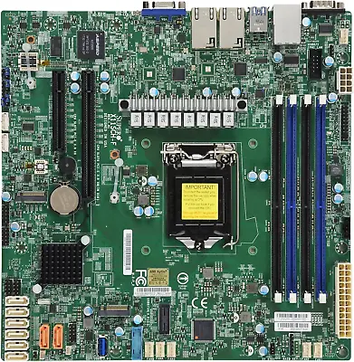 MBD-X11SCH-F-O Micro ATX Server Motherboard • $513.99