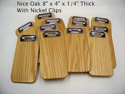 50 Wood Check Presenters Check Holders Clipboards Memo Clipboard USA. • $427.50