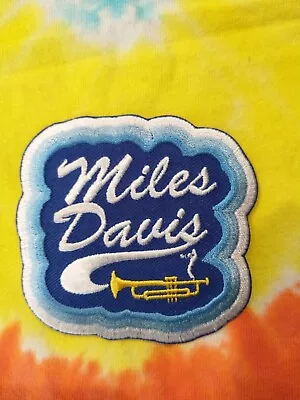 Miles Davis Trumpet 3 X 3.25 Inch Iron On Patch • $6.39
