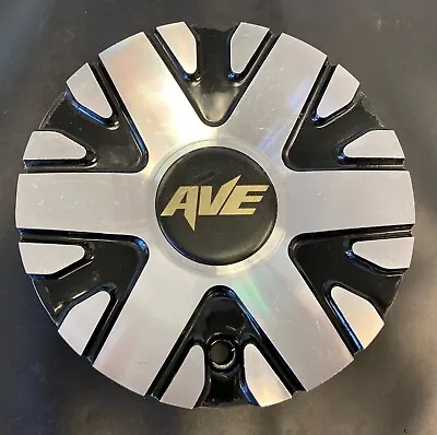 1x AVE By MKW Wheels Gloss Black/machined Center Cap (P/N:A606-2-CAP) • $45