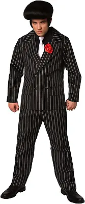 Morph Gangster Costume Men Roaring 20S Costumes For Men Mafia Mobster 1920S Hall • $60.99