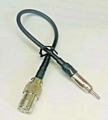 CEA-1FSO-MP Antenna Adapter Cable PL-259 Or SO-239 To Motorola (car Radio) Plug  • $16.97