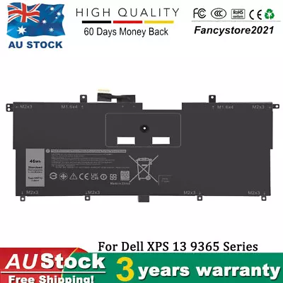 NNF1C NP0V3 Battery For Dell XPS 13 9365 2017 13-9365-D1605TS 13-9365-D2805TS AU • $61.74