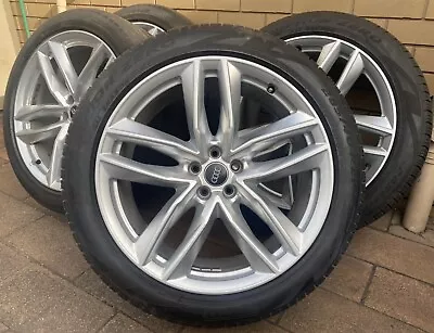 Genuine AUDI Q7 21  4M Wheels Rims PIRELLI  285 40 21 TYRES • $2799.99