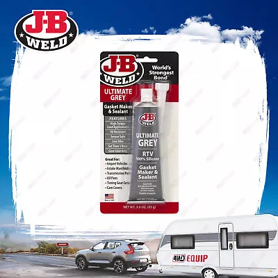 $21 • Buy J-B Weld Ultimate Grey RTV 100% Silicone Gasket Maker & Sealant - 85g
