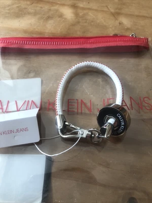 £30 • Buy Calvin Klein Jeans Rope Charm Bracelet Bicolour 18cm