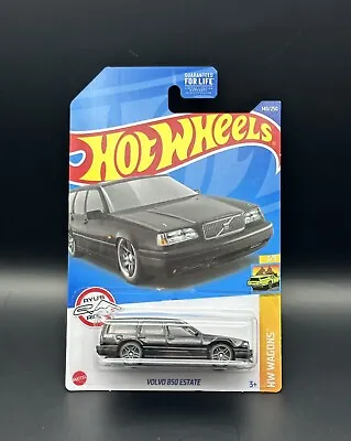 Hot Wheels Volvo 850 Estate Black • $2.99